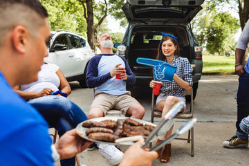 UM game fans tailgate