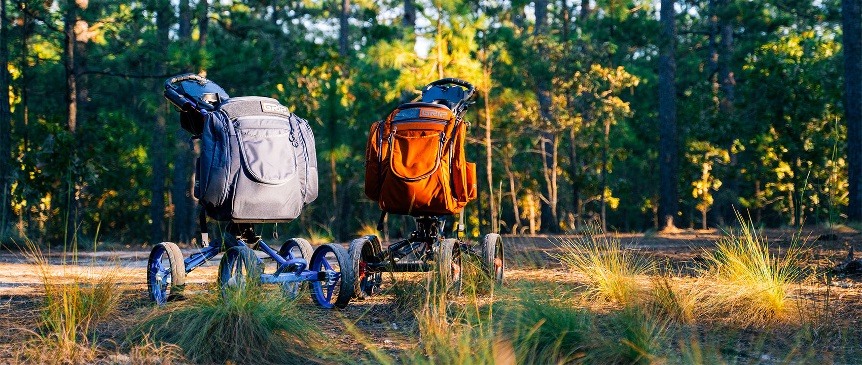 Disc Golf Push Carts