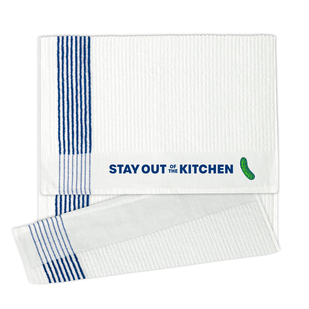 Pickleball - Stay out of my Kitchen! Swedish dishcloth