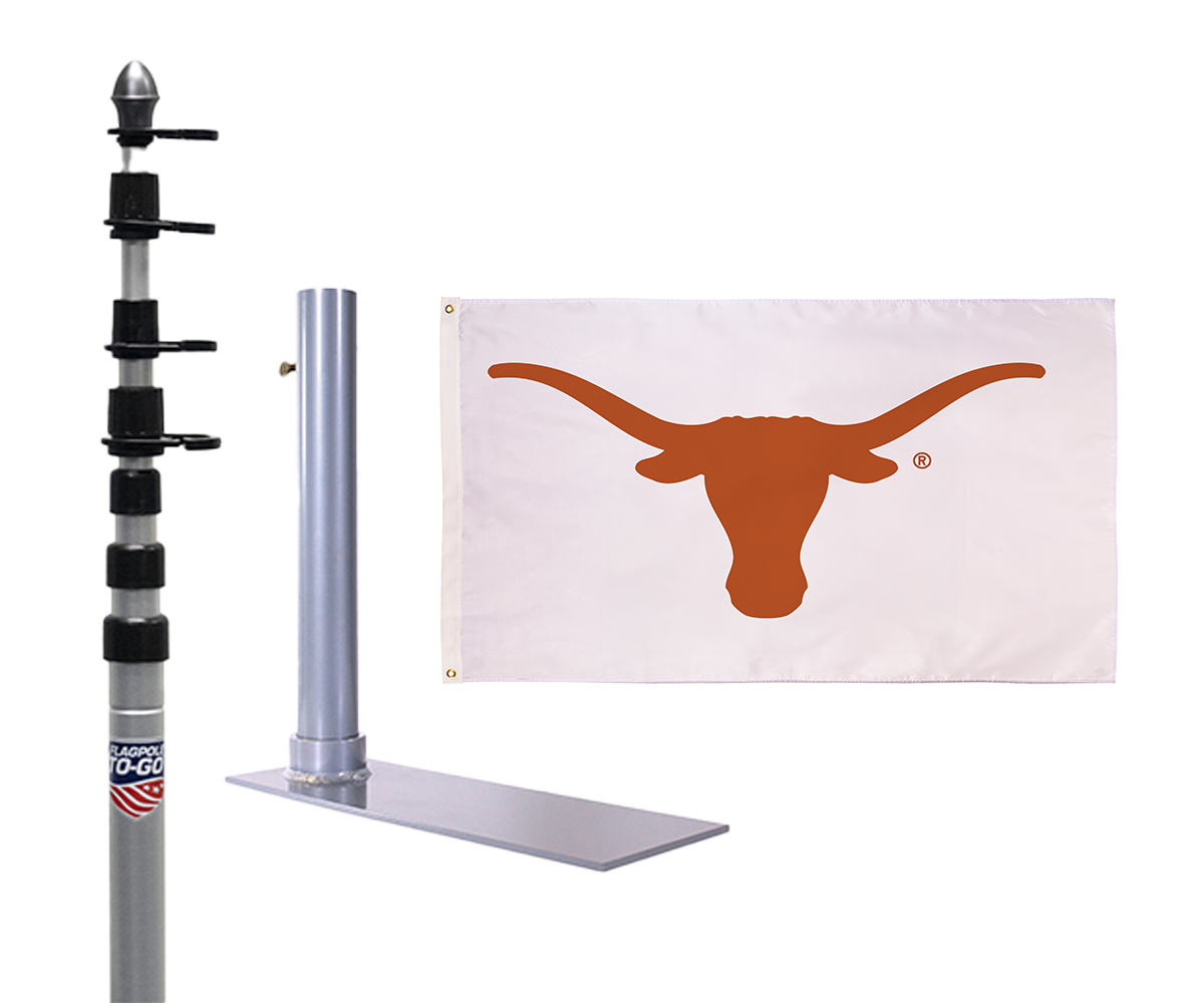 UT Austin Ultimate Tailgate Flagpole Kit 