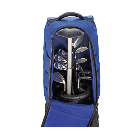 BagBoy Backbone Golf Club Protector in Use in travel cover