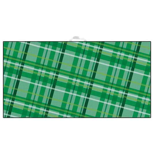 Ultimate Microfiber Towel | Green Plaid